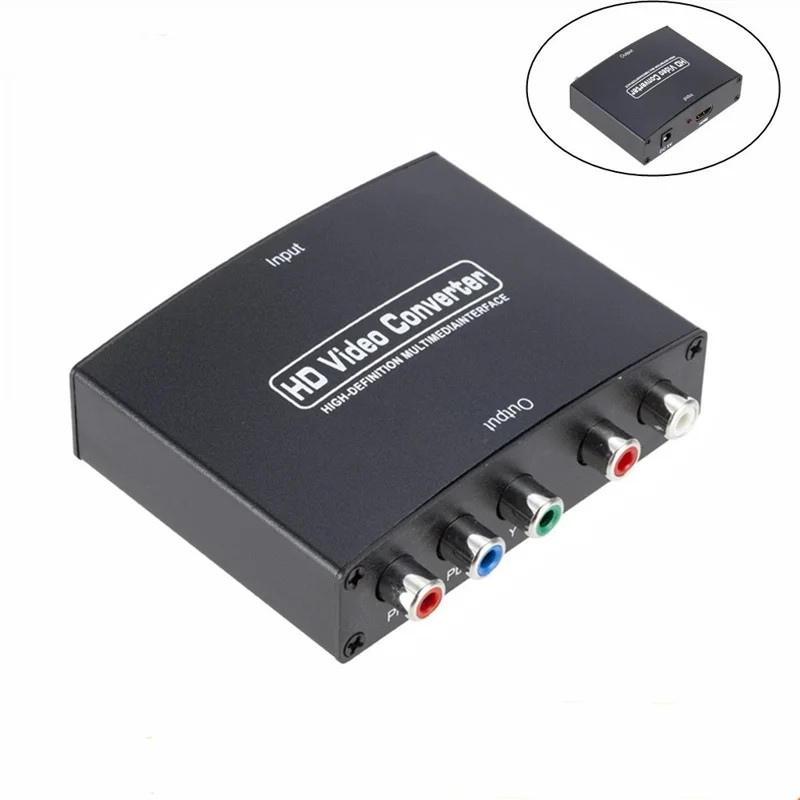 HDMI-Ʈ , HDMI-YPbPr 5RCA RGB + R/L  V1.4 (R/L   , MacBook, Blu-Ray, DVD ȣȯ)